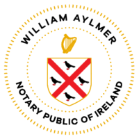 william aylmer notary seal